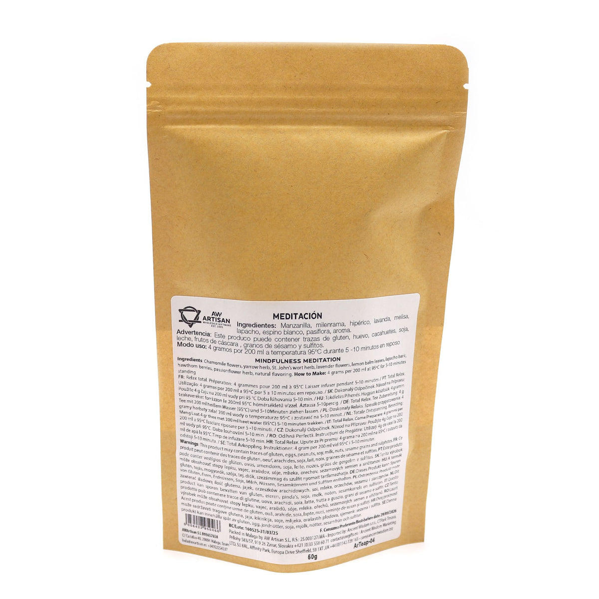 Meditationstee-Mischung für Achtsamkeit, 50 g