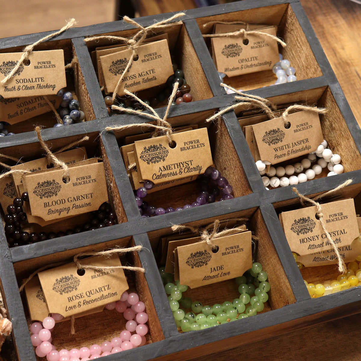 Kraftarmband – Chakra-Steine