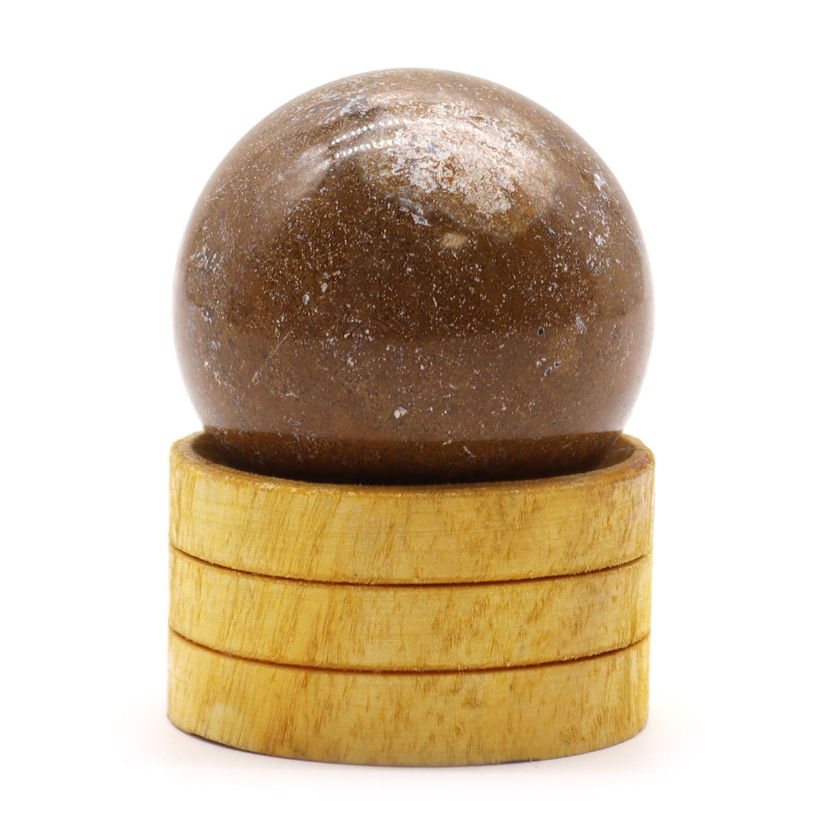 Mineralkugel mit Ständer – Ozeanachat, 40 mm