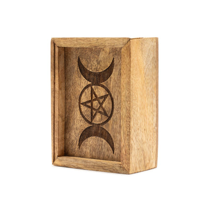 Kleine Tarotbox mit Ständer