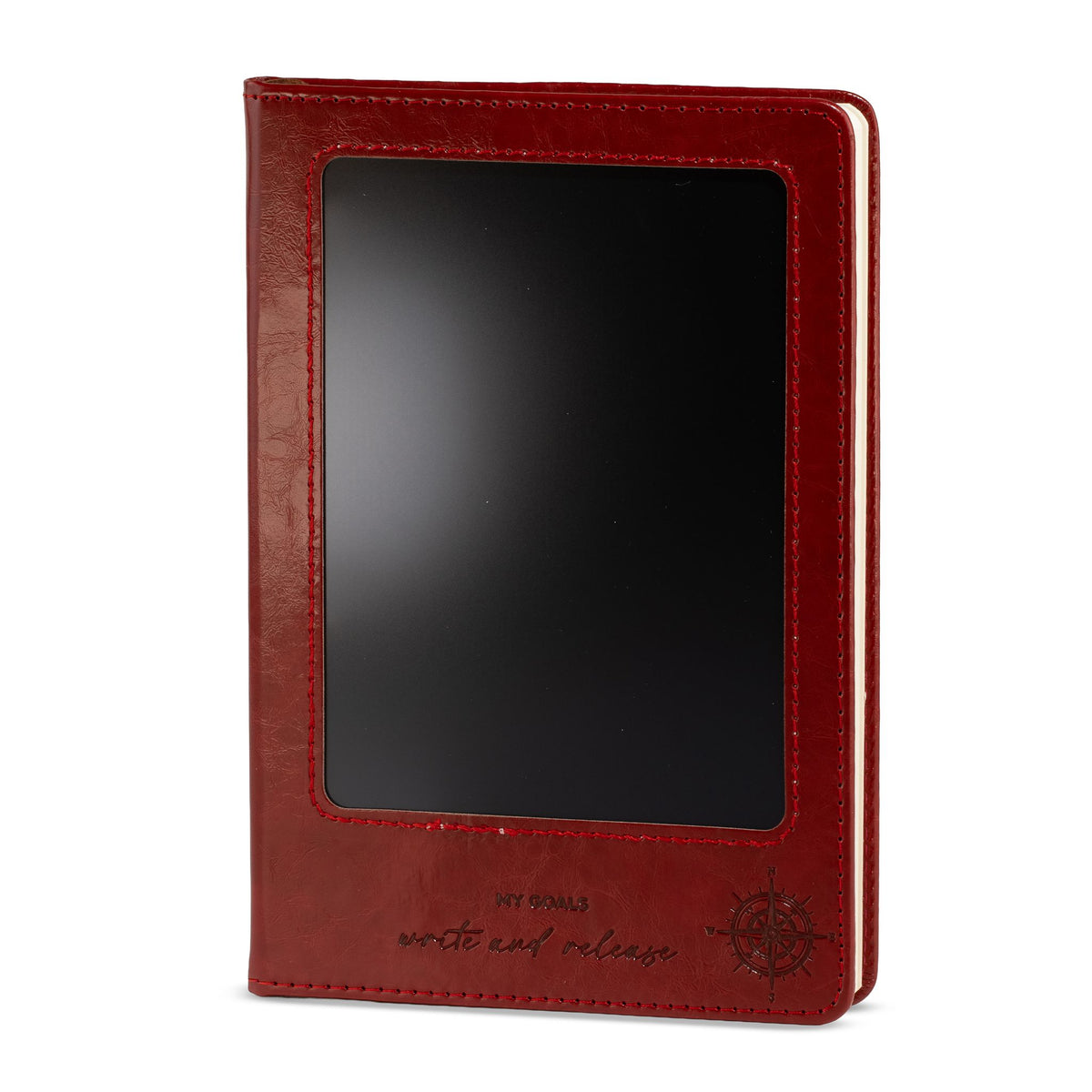 A5-Notizbuch mit LCD-Panel – Rot.