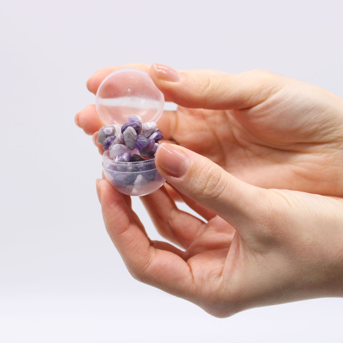 Badebombe mit Amethyst-Armband