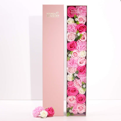 Extra lange Schachtel – Rosa