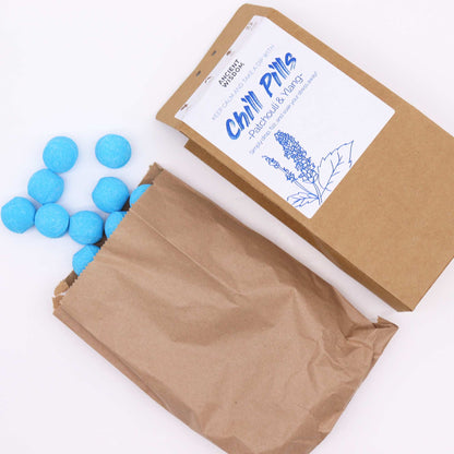 Chill Pills Badeschaum-Geschenkset – Ylang-Ylang & Patchouli, 350 g