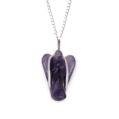 Schutzengel-Anhänger – Amethyst