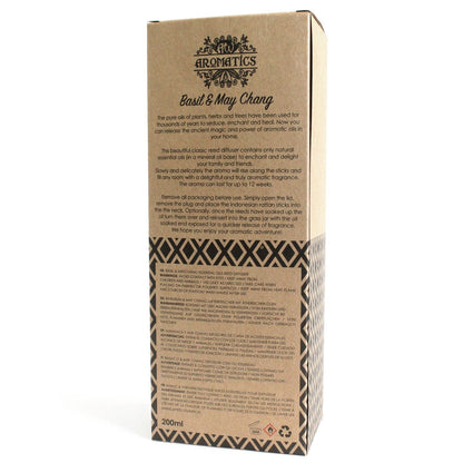 Aroma-Diffusor mit ätherischen Ölen Basilikum & Maychang, 200 ml