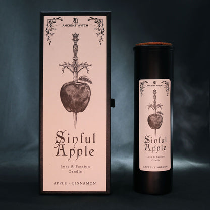 Reinigungskerzen – Sündiger Apfel
