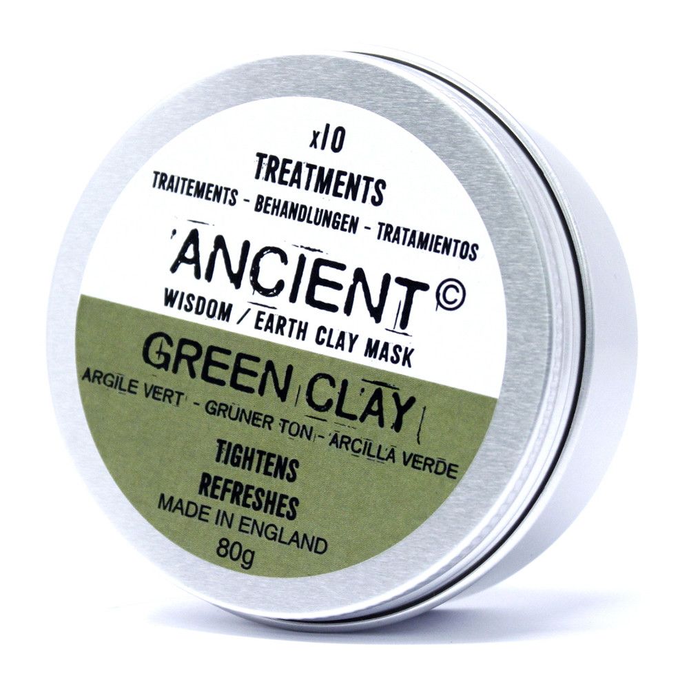 Gesichtsmaske mit grüner Tonerde, 100 g g