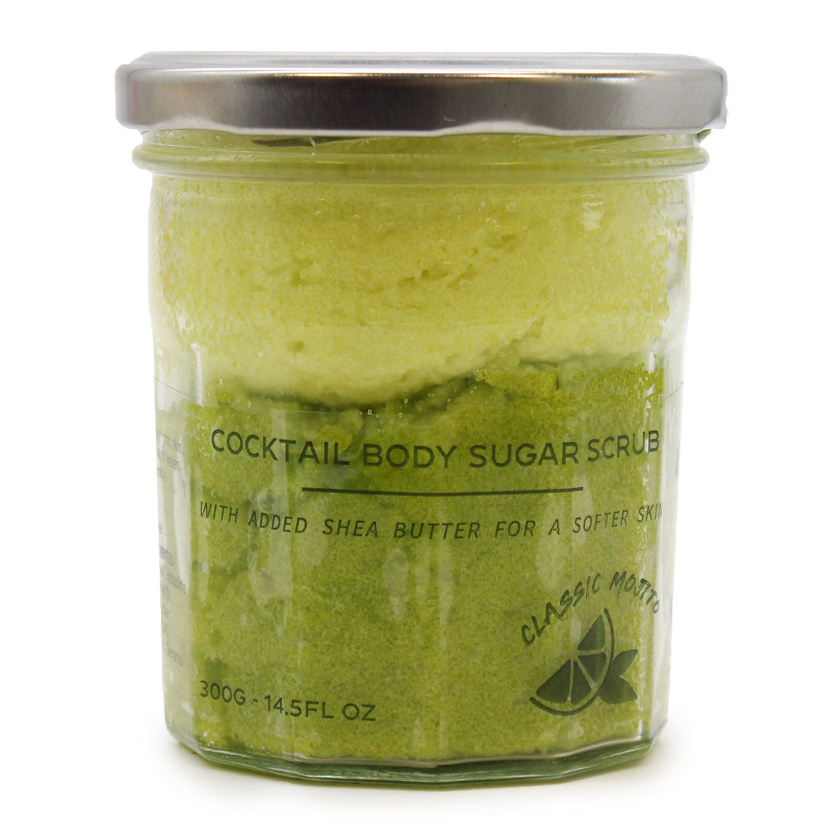 Duftendes Zucker-Körperpeeling – Klassischer Mojito, 300 g