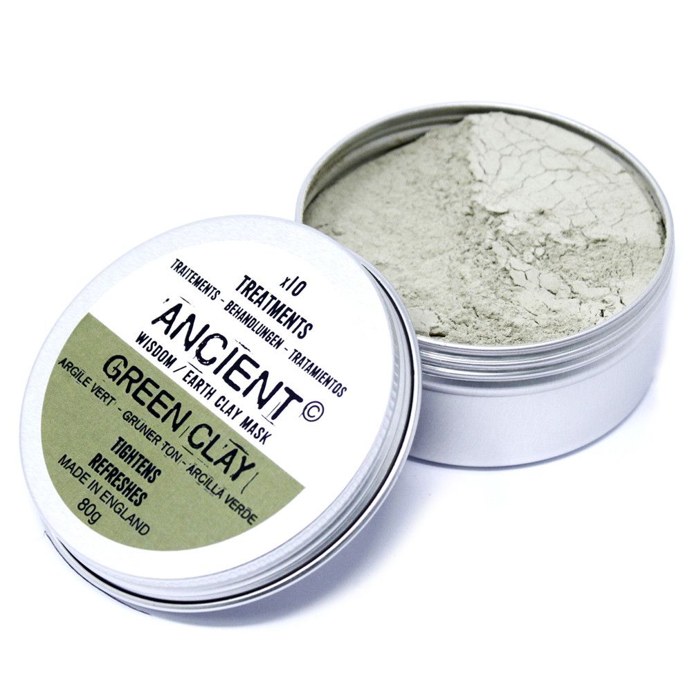 Gesichtsmaske mit grüner Tonerde, 100 g g