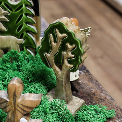 3D-Baum – Holzdekoration 20 x 10 cm