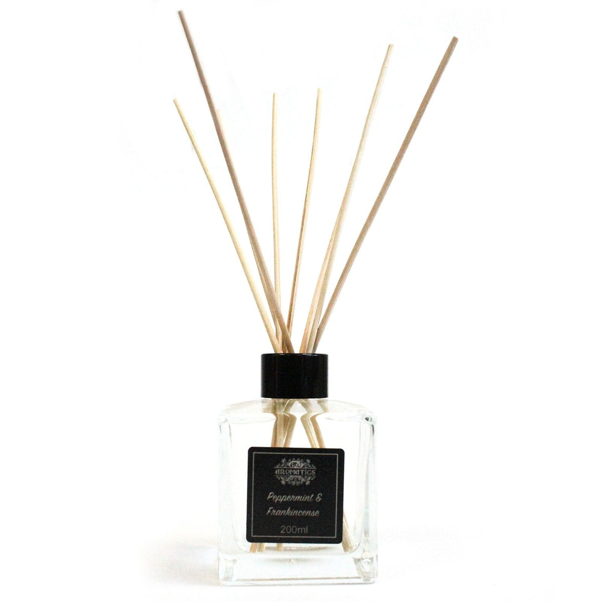 Aroma-Diffusor mit ätherischen Ölen Pfefferminze & Weihrauch, 200 ml