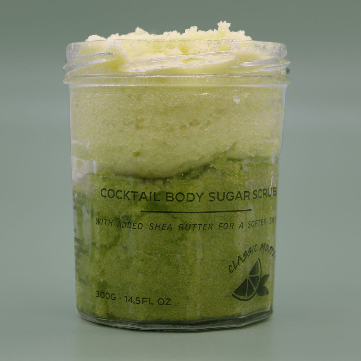 Duftendes Zucker-Körperpeeling – Klassischer Mojito, 300 g