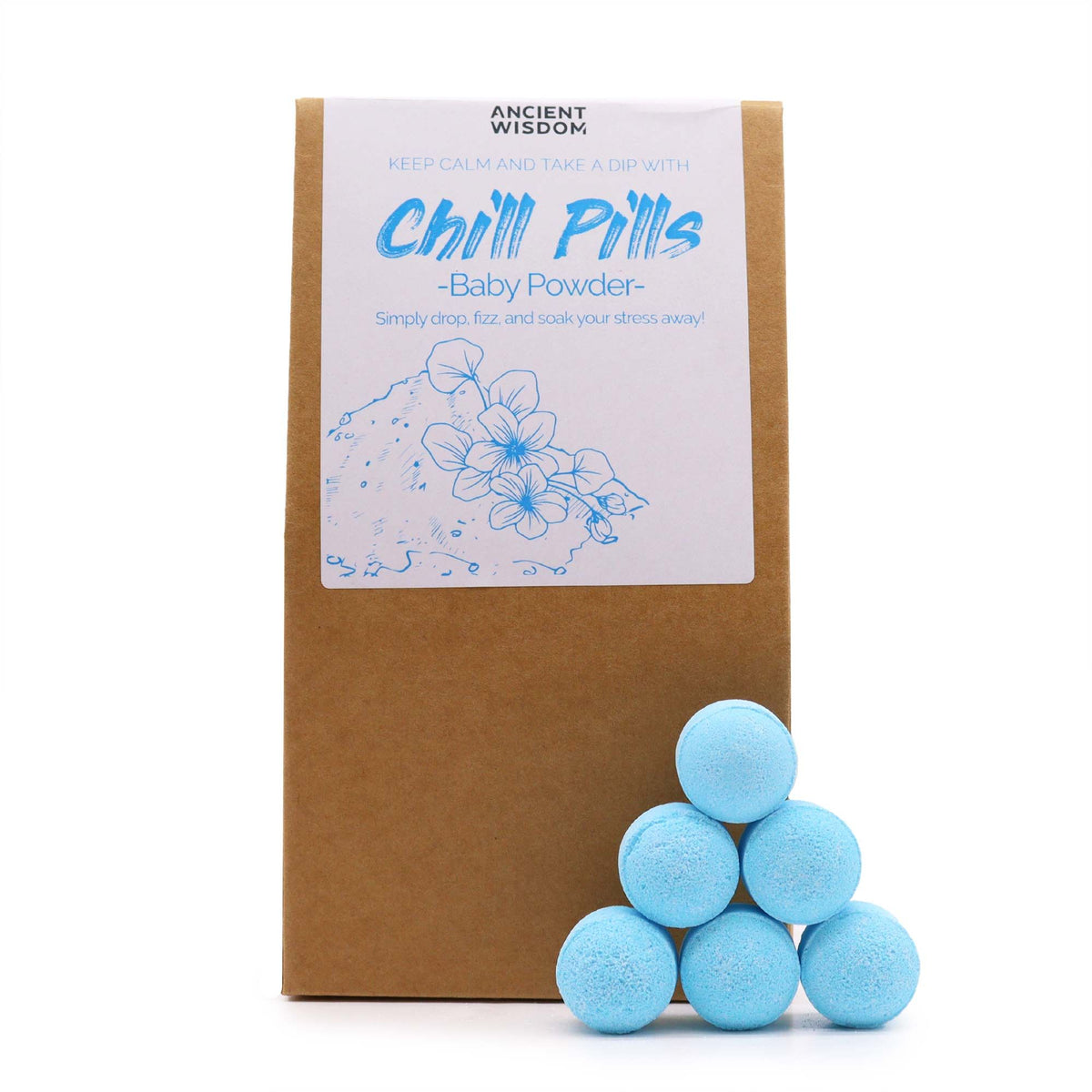 Chill Pills Geschenkset 350 g – Babypuder