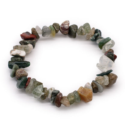Armband mit Moosachatsplittern