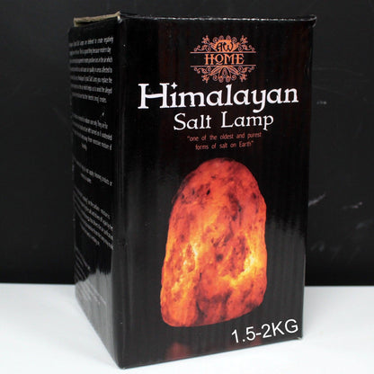 Natürliche Salzlampe, 1,5–2 kg