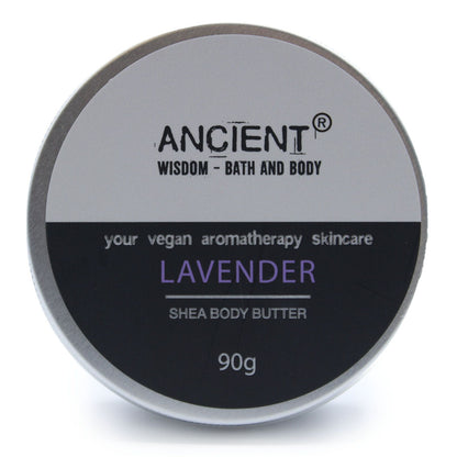 Aromatherapie Shea Körperbutter 90 g – Lavendel