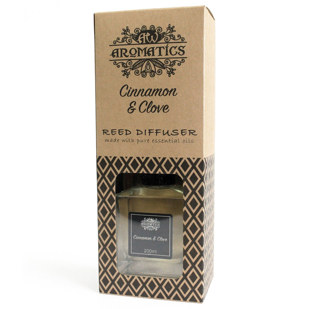 Aroma-Diffusor mit ätherischen Ölen Zimt & Nelke, 200 ml
