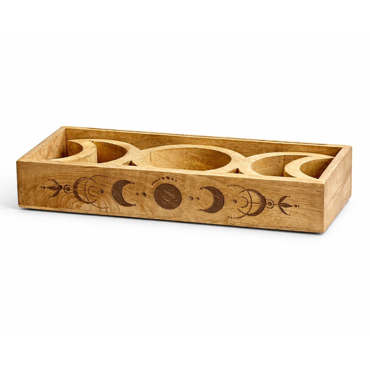 Tarottablett mit Ständer – Mondphasen