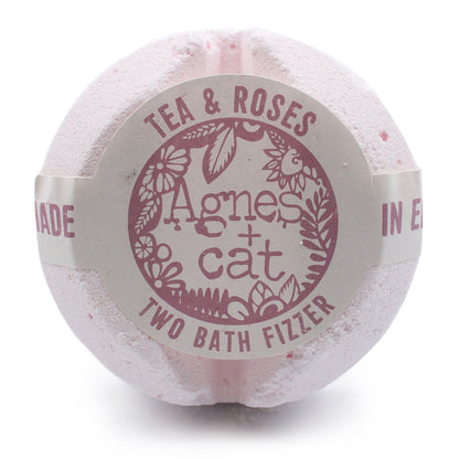 Mondstein (Kerze) + Provence & Tee & Rose (Sprudelnd) Wasser)