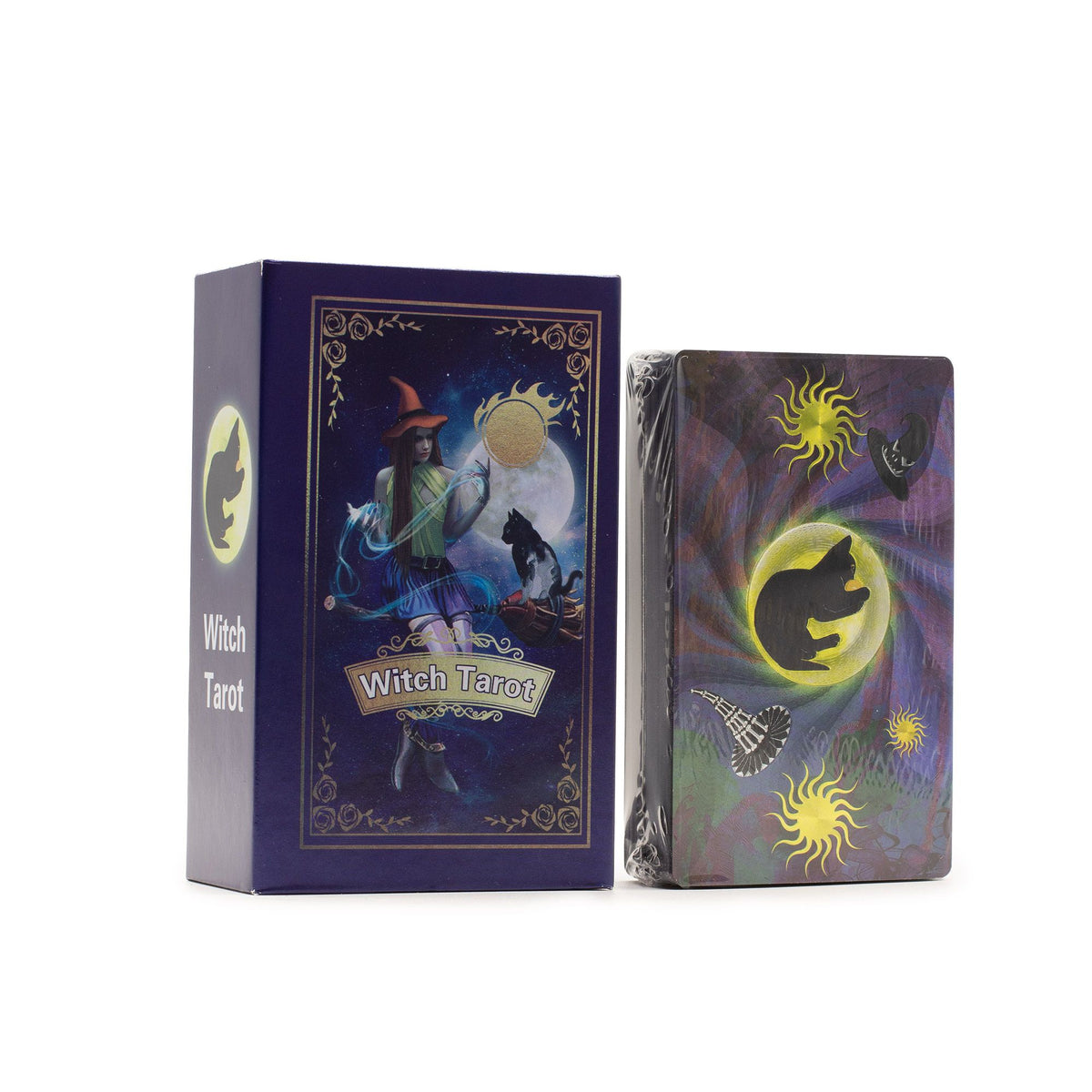Hexen-Tarot mit Anleitung – Lila