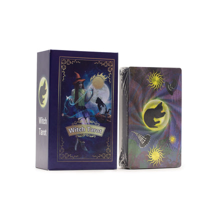 Hexen-Tarot mit Anleitung – Lila