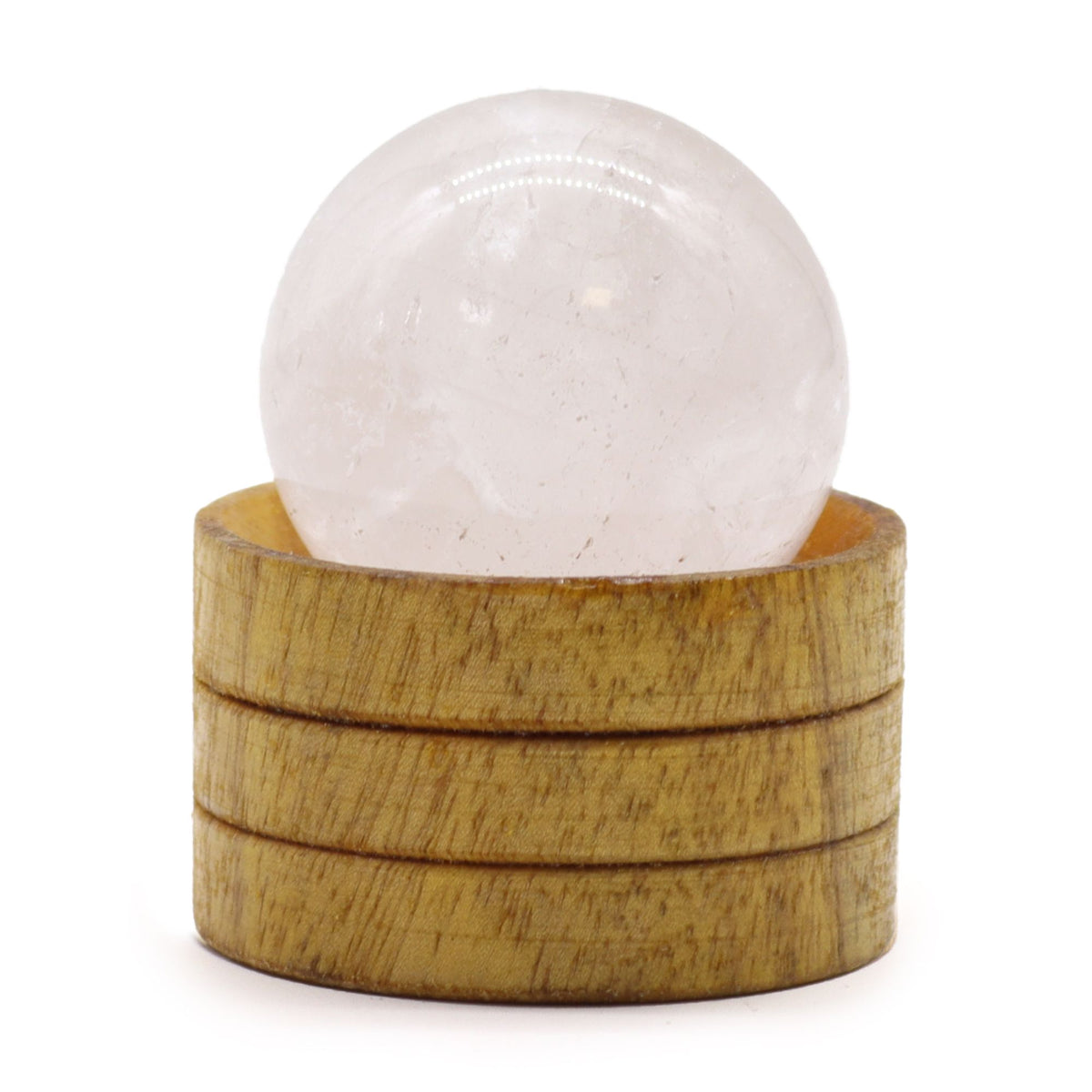 Mineralkugel mit Ständer – Kristall, 40 mm