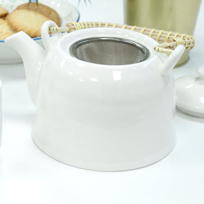 Kräutertee-Set – Klassisches Weiß
