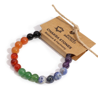 Kraftarmband – Chakra-Steine