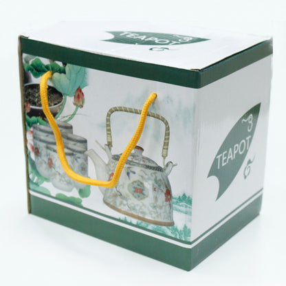 Kräutertee-Set – Klassisches Weiß