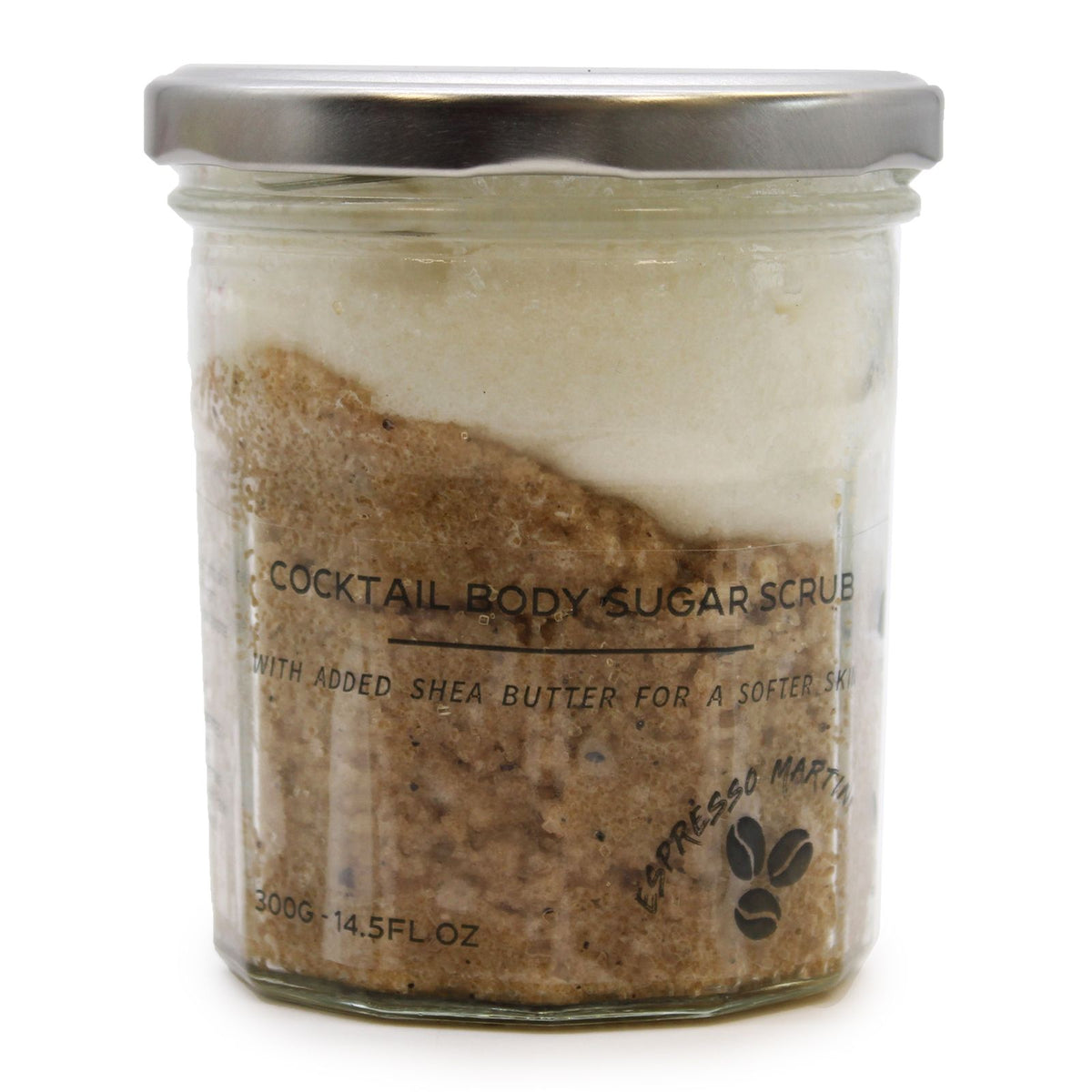 Duftendes Zucker-Körperpeeling – Espresso Martini, 300 g