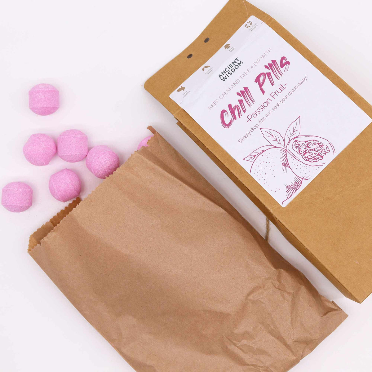 Chill Pills Geschenkpackung 350 g – Passionsfrucht