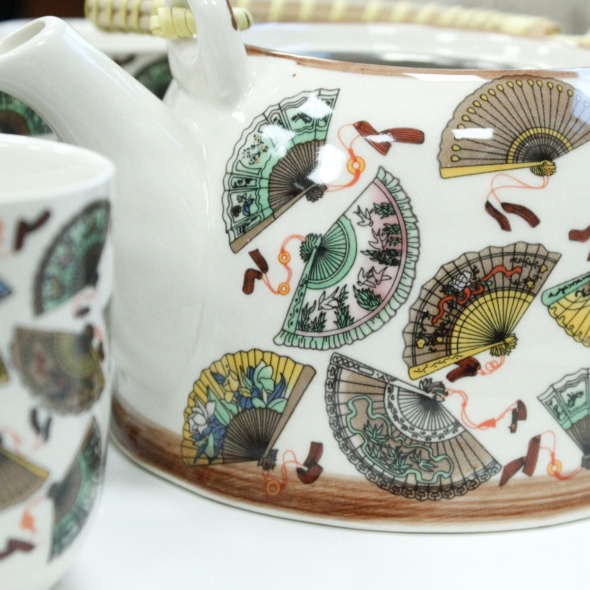 Kräutertee-Set – Chinesische Fächer