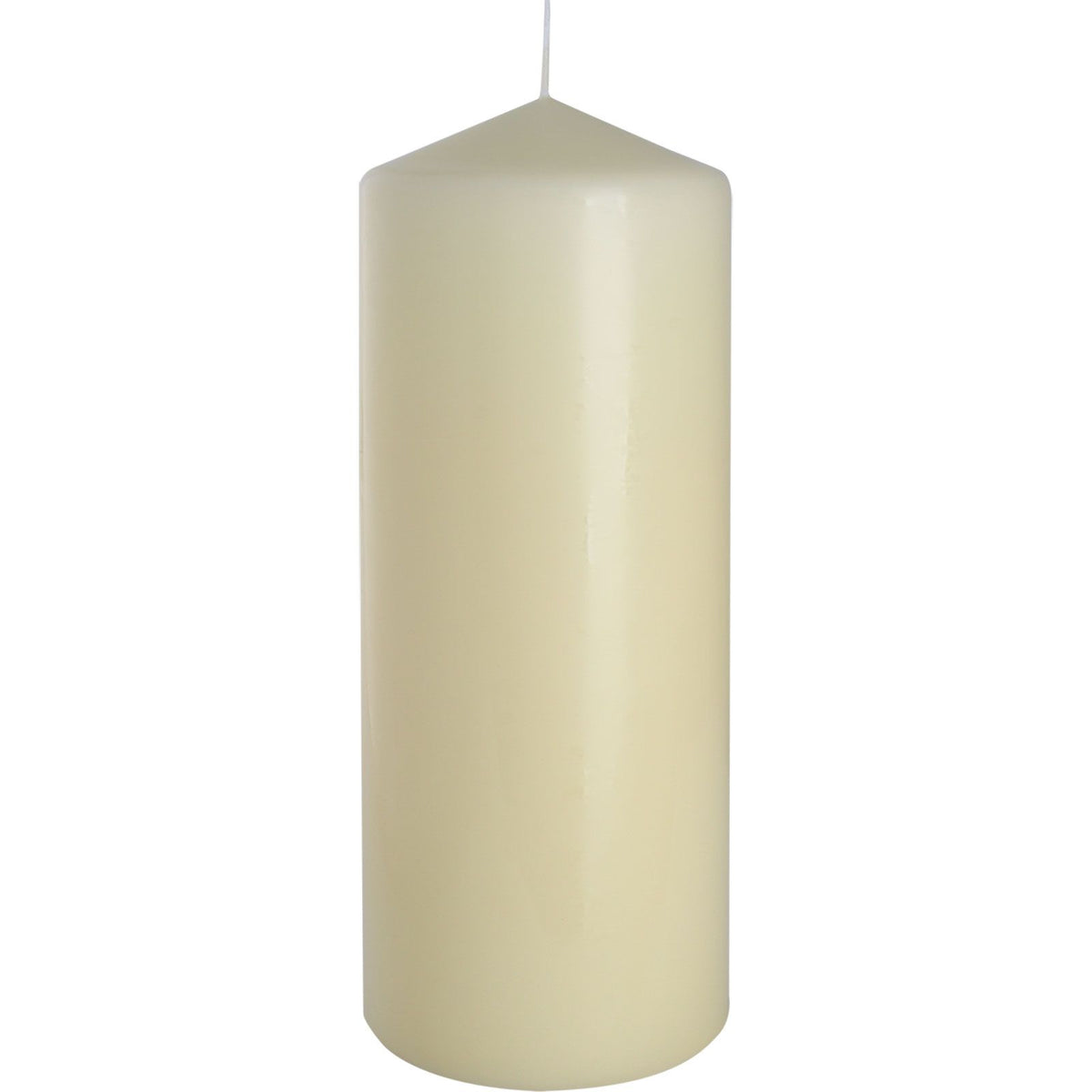 Kerze 80 × 200 mm – elfenbeinfarben