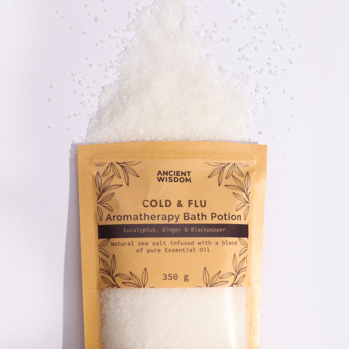 Aromatherapie-Badezusatz 350 g – Erkältung & Grippe