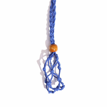 Mineral-Anhängerkordel, 45 cm – Dunkelblau