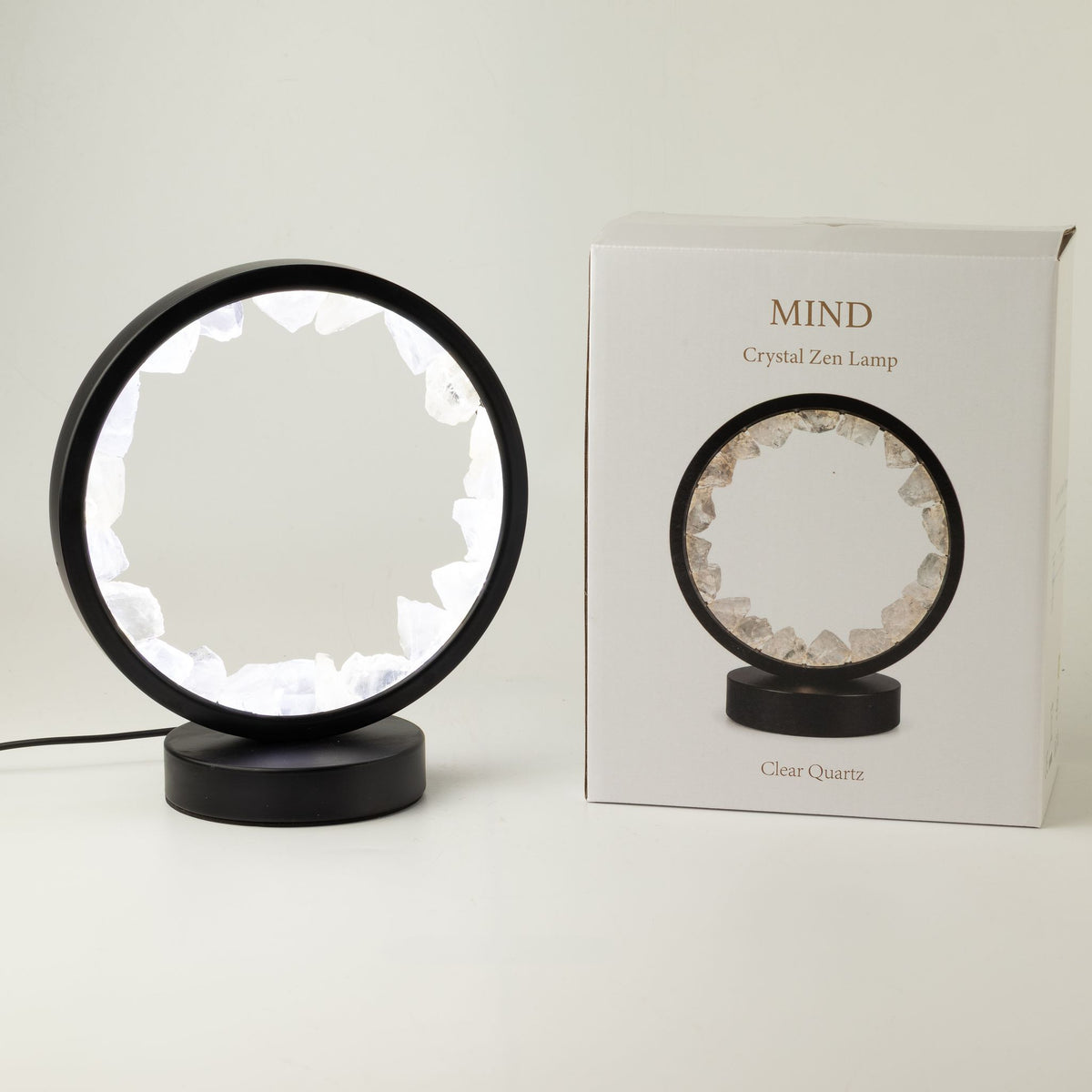 Dekorative Lampe Halo – Kristall · Zen-Geist