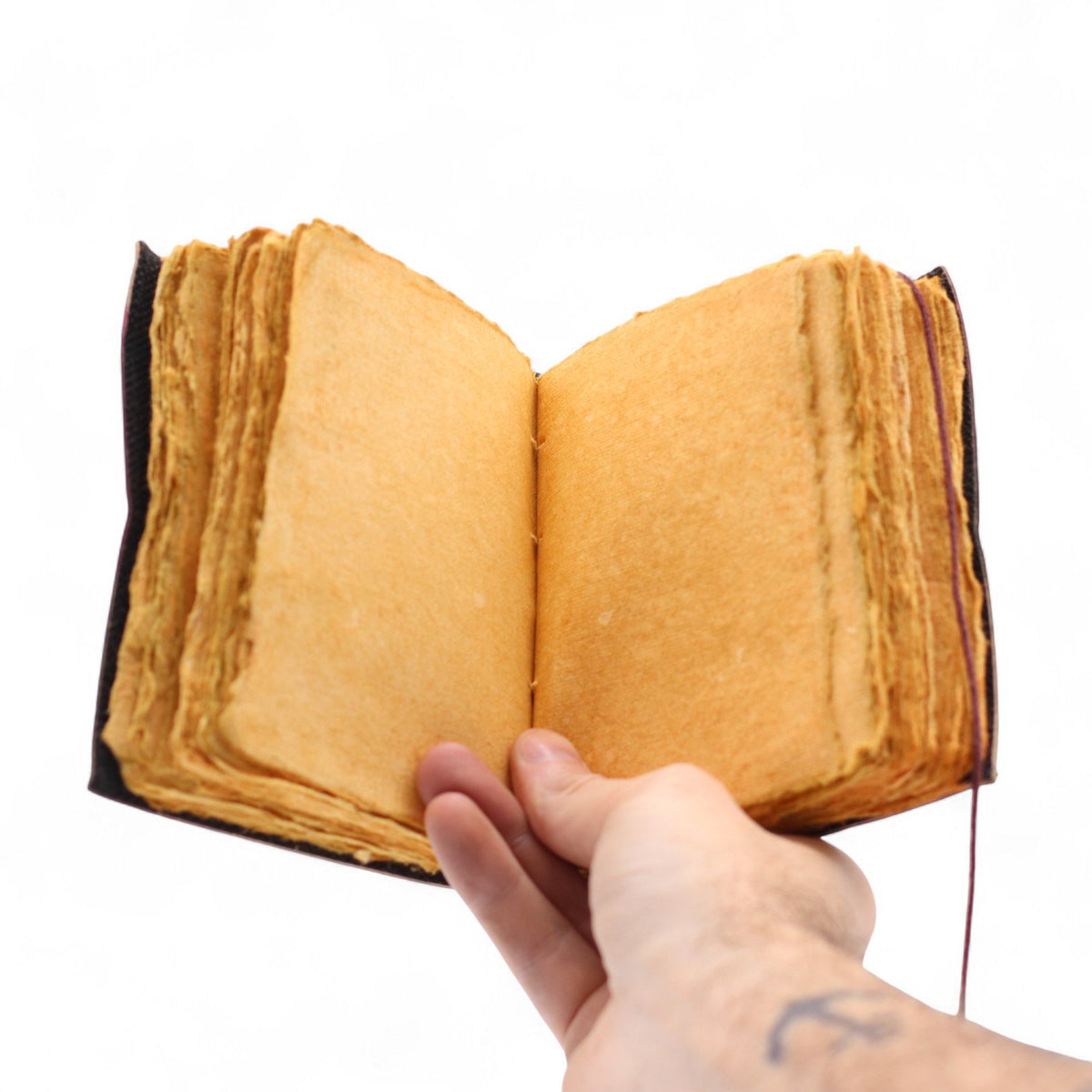 Notizbuch aus Leder – Nicht jeder Tag ist gut