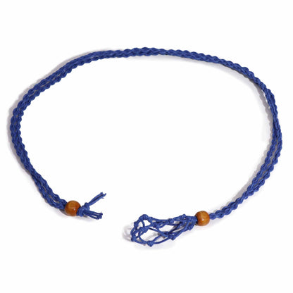 Mineral-Anhängerkordel, 45 cm – Dunkelblau