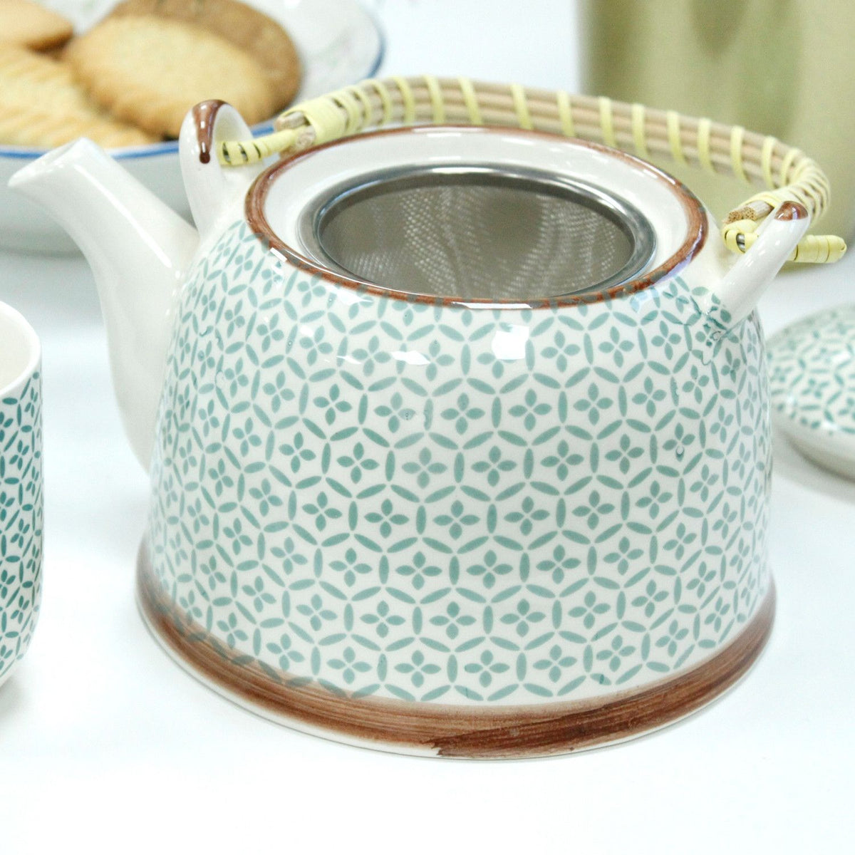 Kräutertee-Set – Grünes Mosaik