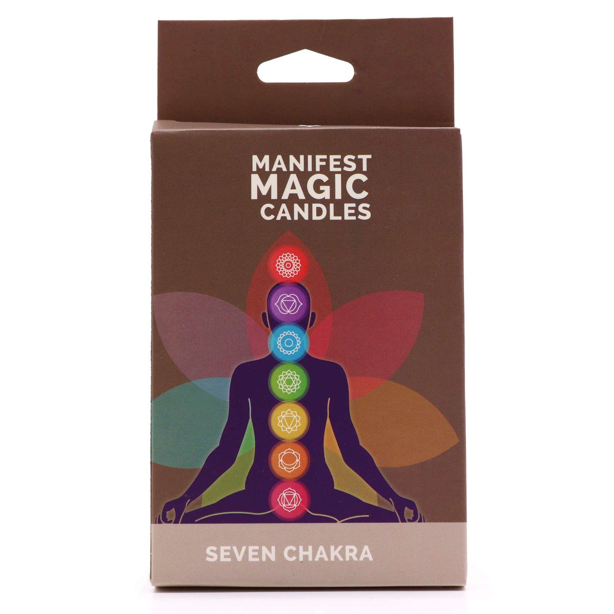 Manifest-Sieben-Chakra-Kerzen-Set (7er-Pack)
