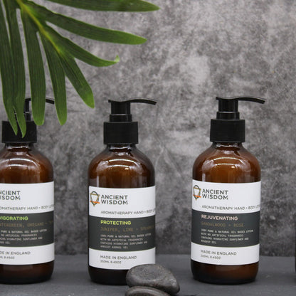 Hand- und Körperlotion – Wacholder, Limette und Grüne Minze, 250 ml