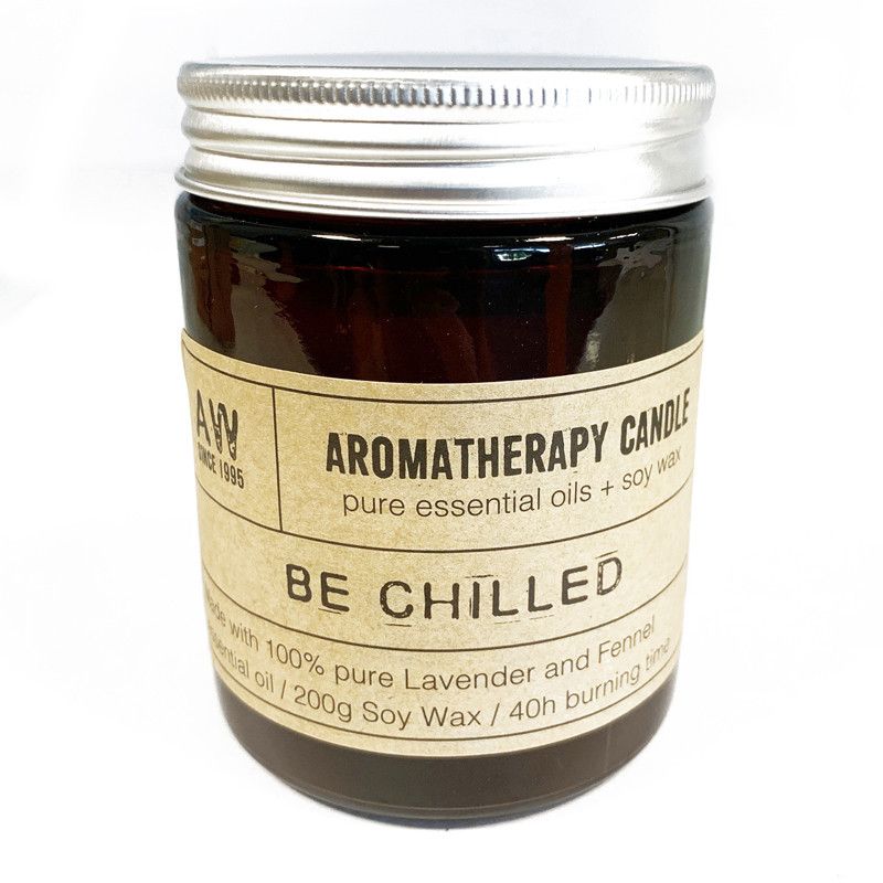 Aromatherapie-Sojawachskerze 200 g – Entspannung