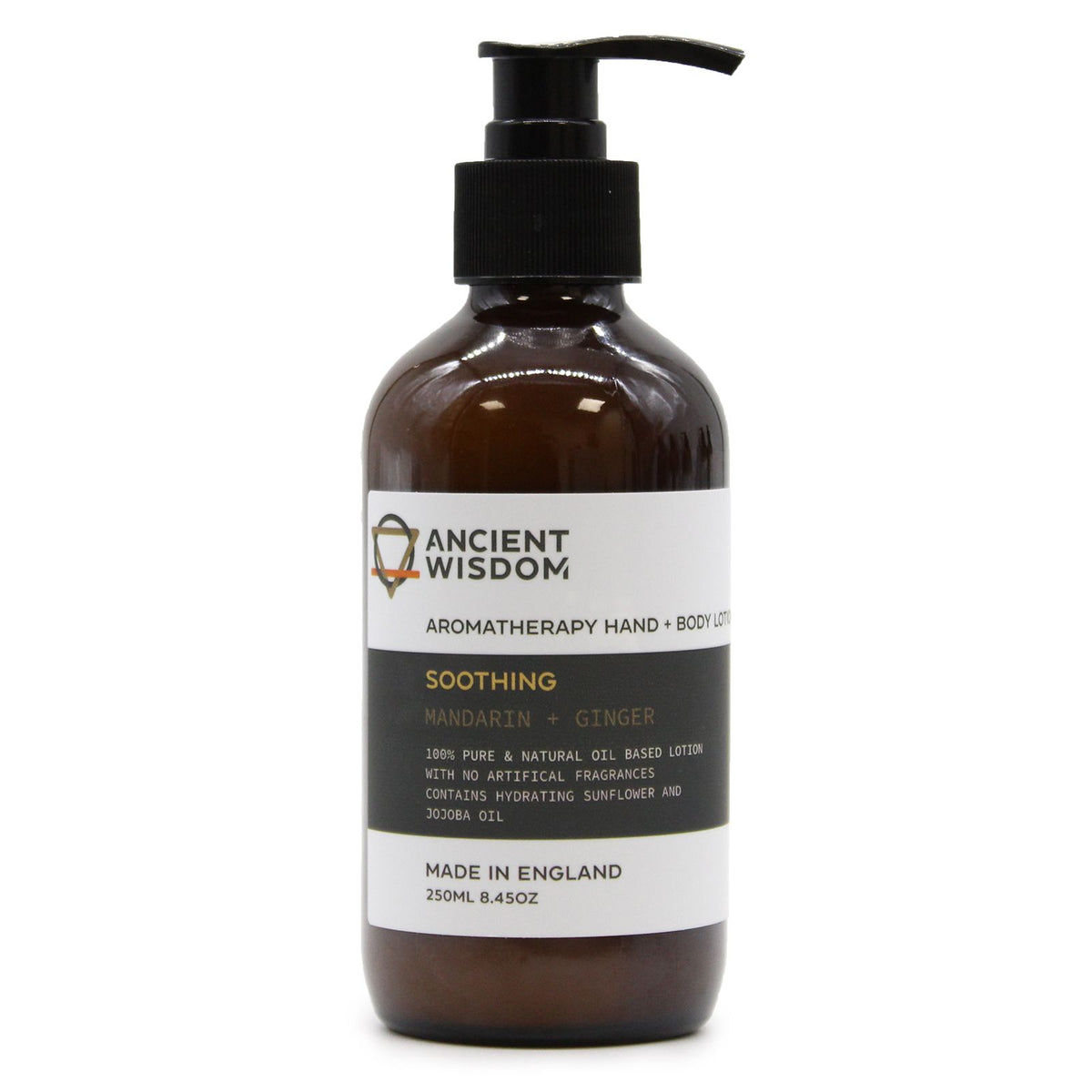 Hand- und Körperlotion mit Mandarine und Ingwer, 250 ml