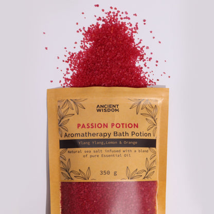 Aromatherapie-Badezusatz 350 g – Leidenschaft