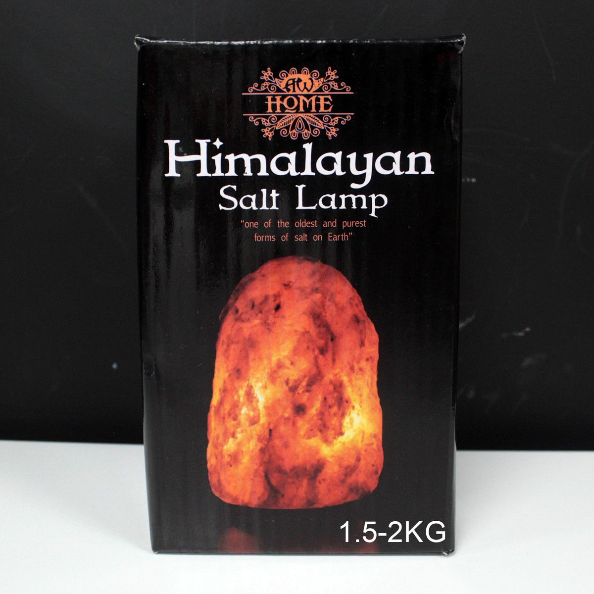 Natürliche Salzlampe, 1,5–2 kg