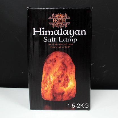 Natürliche Salzlampe, 1,5–2 kg